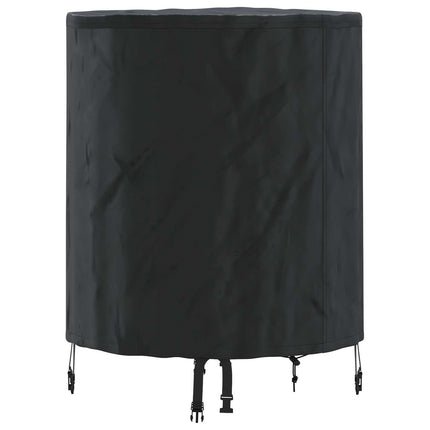 Bordskydd Enfärgad Svart 62 x 62 x 70 cm tyg