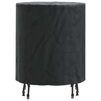 Bordskydd Enfärgad Svart 62 x 62 x 70 cm tyg