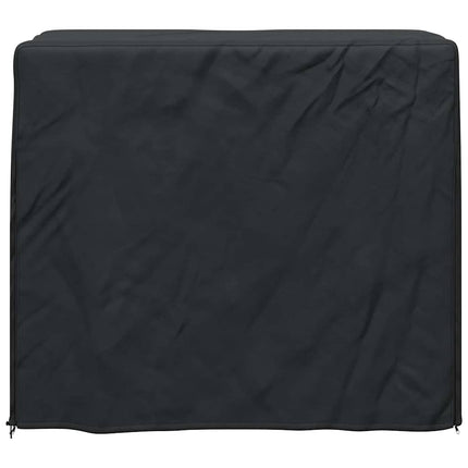 Vedställsskydd Enfärgad Svart 61 x 122 x 106 cm 210D Oxford Tyg