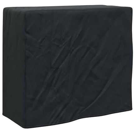Vedställsskydd Enfärgad Svart 61 x 122 x 106 cm 600D Oxford Tyg
