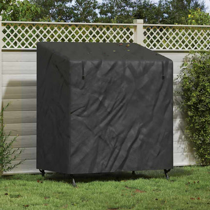 Skydd för utomhusgunga Svart 135 x 100 x 165 cm 600D Oxford Tyg