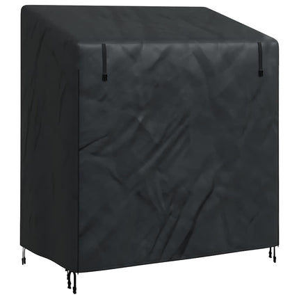Skydd för utomhusgunga Svart 155 x 95 x 165 cm 600D Oxford Tyg