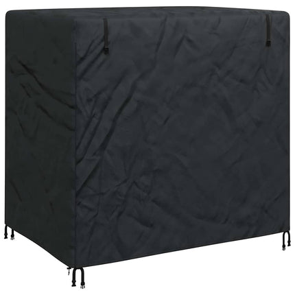 Skydd för utomhusgunga Svart 175 x 125 x 180 cm 420D Oxford tyg