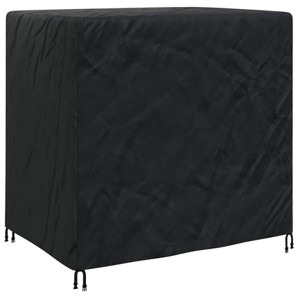 Skydd för utomhusgunga Svart 175 x 125 x 180 cm 420D Oxford tyg