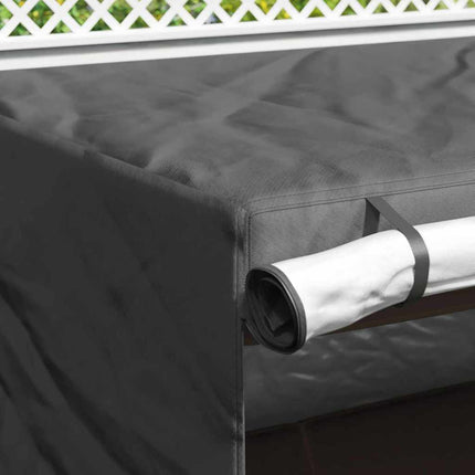 Skydd för utomhusgunga Svart 220 x 125 x 170 cm 420D Oxford Tyg