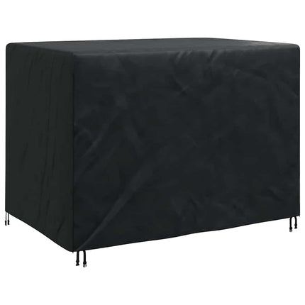 Skydd för utomhusgunga Svart 220 x 125 x 170 cm 600D Oxford Tyg