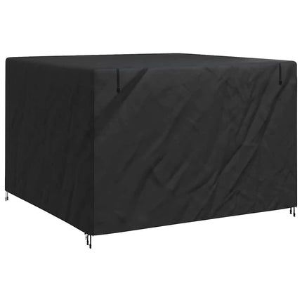 Skydd för utomhusgunga Svart 250 x 250 x 160 cm 210D Oxford Tyg