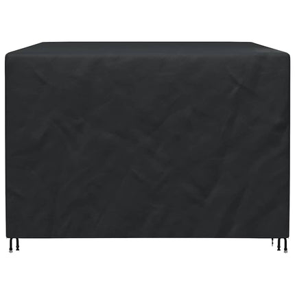 Skydd för utomhusgunga Svart 250 x 250 x 160 cm 600D Oxford Tyg