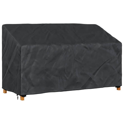 Trädgårdsbänkskydd Svart 165 x 70 x 65 / 94 cm 210D Oxford Tyg