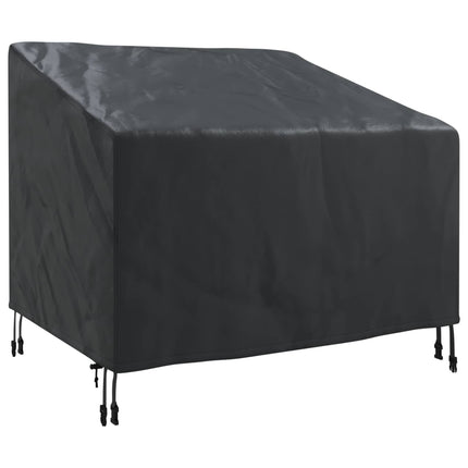 Fodral för trädgårdsstol Svart 96 x 79 x 74 cm 420D Oxford Tyg