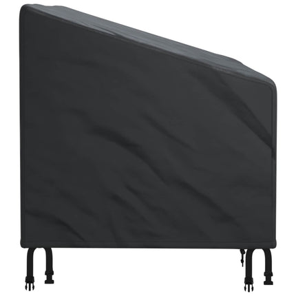 Fodral för trädgårdsstol Svart 96 x 79 x 74 cm 420D Oxford Tyg