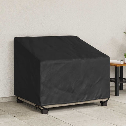 Fodral för trädgårdsstol Svart 96 x 79 x 74 cm 600D Oxford Tyg
