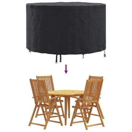 Möbelöverdrag Svart 102 x 102 x 71 cm 420D Oxford Tyg