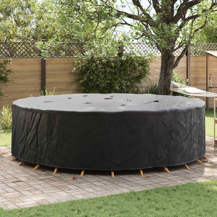 Möbelöverdrag Svart 320 x 320 x 105 cm 600D Oxford Tyg