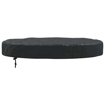 Utebordsskydd Svart 82 x 82 x 10 cm 420D Oxford Tyg