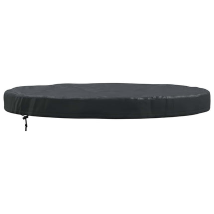 Utebordsskydd Svart 102 x 102 x 10 cm 600D Oxford Tyg