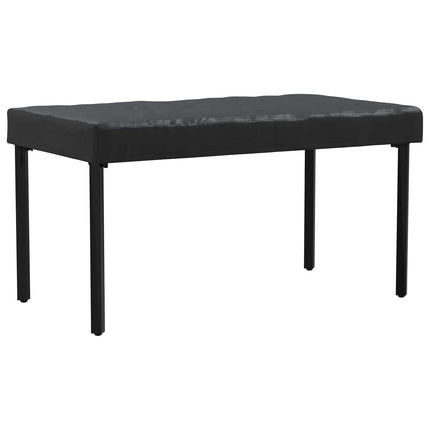 Bordskydd Enfärgad Svart 122 x 72 x 15 cm tyg