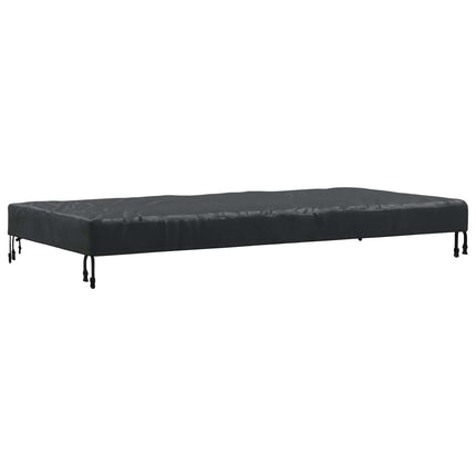 Bordskydd Enfärgad Svart 182 x 92 x 15 cm tyg