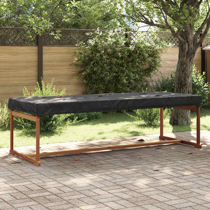 Bordskydd Enfärgad Svart 262 x 102 x 15 cm tyg