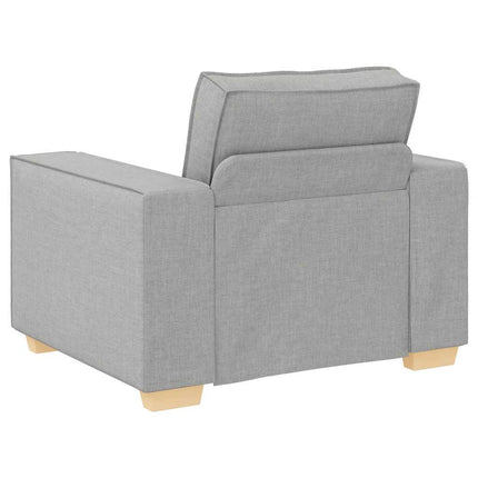 Soffa molngrå 100x78x84 cm tyg