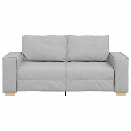 2-sitssoffa molngrå 180x78x84 cm tyg