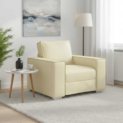 Soffstol Kräm 100 cm Konstläder