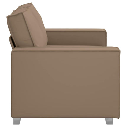 Tvåsitssoffa Cappuccino 160 cm Konstläder