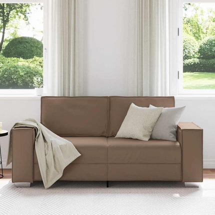 Tvåsitssoffa Cappuccino 180 cm Konstläder
