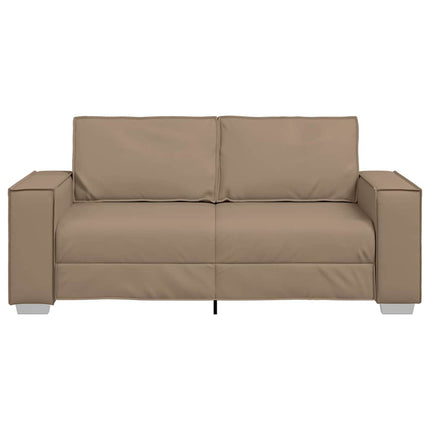 Tvåsitssoffa Cappuccino 180 cm Konstläder