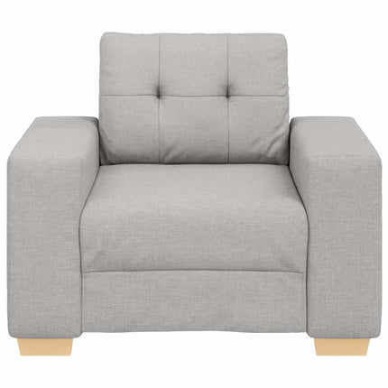 Soffa molngrå 100x78x80 cm tyg