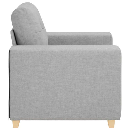 Soffa molngrå 100x78x80 cm tyg