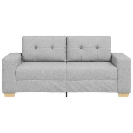 Tvåsitssoffa molngrå 180x77x82 cm tyg