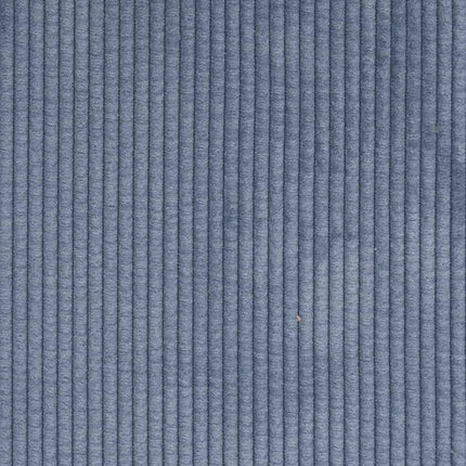 Loveseat soffa blå 160x77x82 cm manchestertyg
