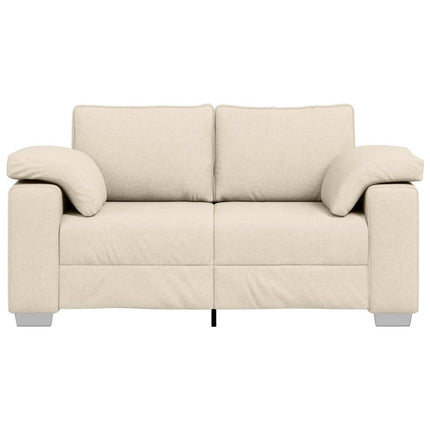 2-sits soffa Beige 160 cm Linnenblandad tyg