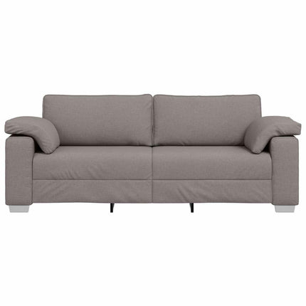 3-Sits soffa Taupe 220 cm tyg