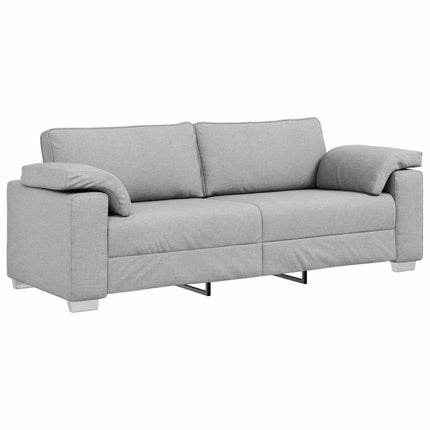 3-Sits soffa Moln Grå 220 cm tyg