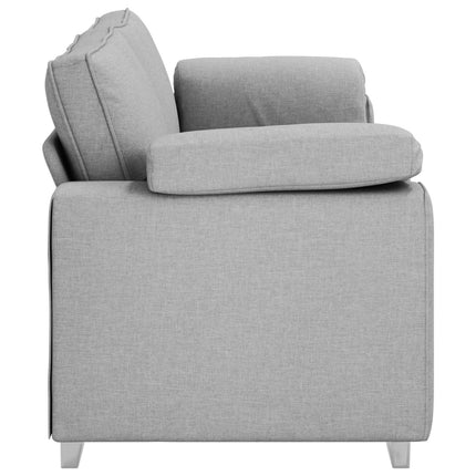 3-Sits soffa Moln Grå 220 cm tyg