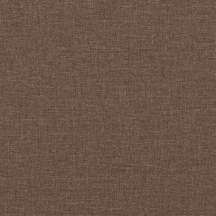 2-sitssoffa brun 160x81x84 cm tyg