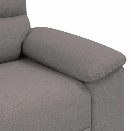 2-sitssoffa taupe 160x81x84 cm tyg