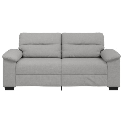 2-sitssoffa molngrå 180x81x84 cm tyg