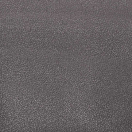 2-sitssoffa grå 160x81x84 cm konstläder