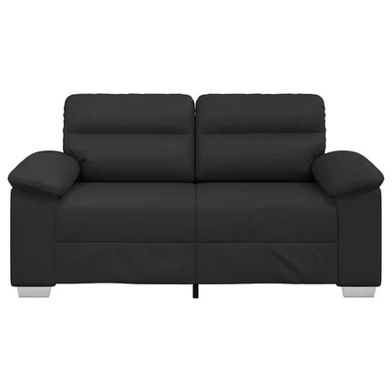 2-sitssoffa svart 160x81x84 cm konstläder
