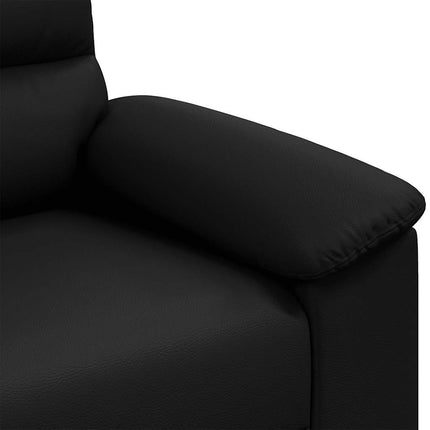 2-sitssoffa svart 160x81x84 cm konstläder
