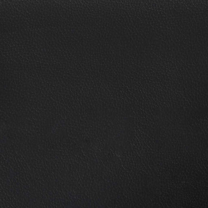 2-sitssoffa svart 180x81x84 cm konstläder