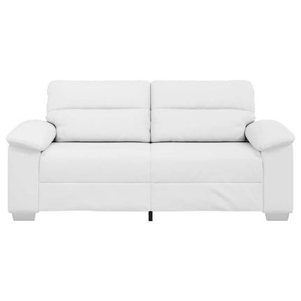 2-sitssoffa vit 180x81x84 cm konstläder