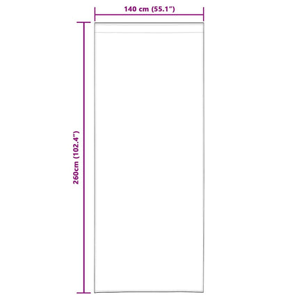 Mörkläggningsgardiner 2 pcs Svart 140 x 260 cm Sammet