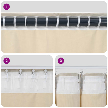 Mörkläggningsgardiner 2 pcs Mörkgrön 140 x 140 cm Sammet