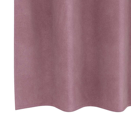 Mörkläggningsgardiner 2 pcs Mörkrosa 140 x 225 cm Sammet