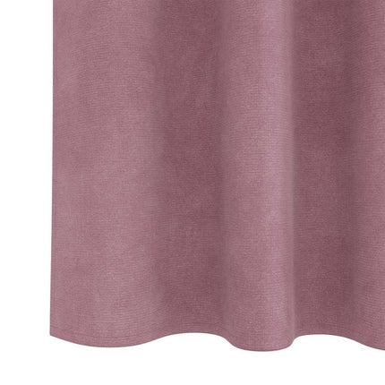 Mörkläggningsgardiner 2 pcs Mörkrosa 140 x 140 cm Sammet