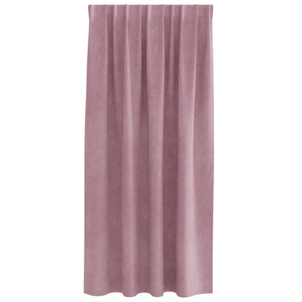 Mörkläggningsgardiner 2 pcs Mörkrosa 140 x 175 cm Sammet